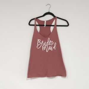 ✅ Bridesmaid Racerback Tanktop Size Small